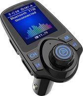 FM Transmitter carkit met Bluetooth T11D / Draadloze Carkit / MP3 speler mobiel / handsfree bellen in de auto / AUX input / lader / USB Flash drive / muziek / audio / bluetooth / SD kaart / carkit adapter