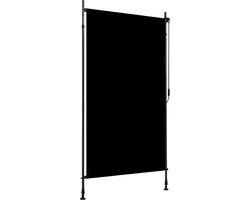 vidaXL Rol Gordijn - Zonwering - Rolgordijn voor buiten 120x270 cm antraciet - Buitengordijn - Patio Scherm - Terrasscherm