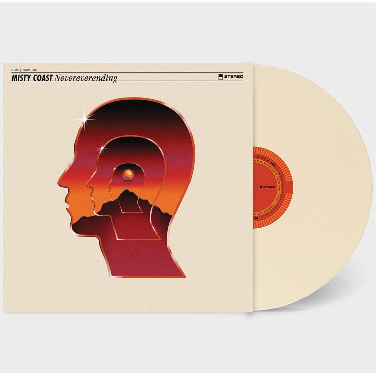 Misty Coast - Nevereverending (LP) (Coloured Vinyl)