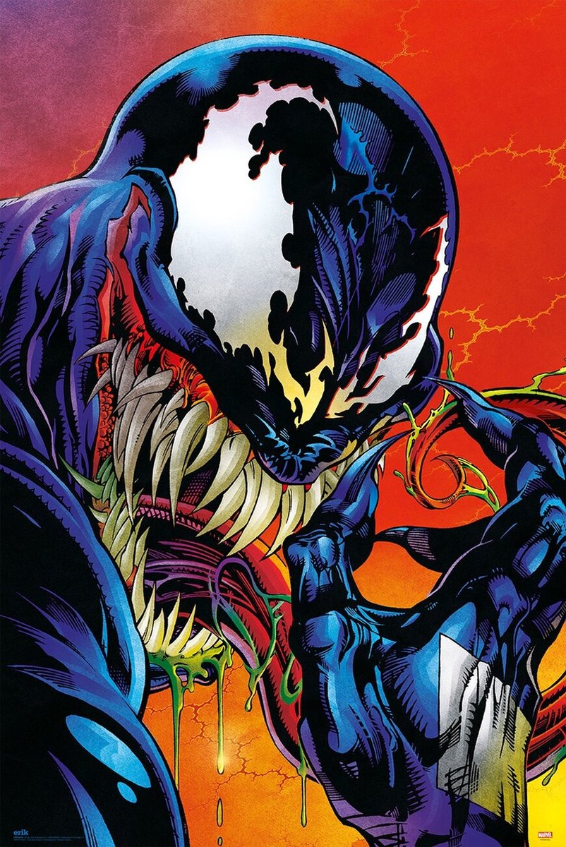 Marvel Venom Comics Poster 61x91.5cm Multi color
