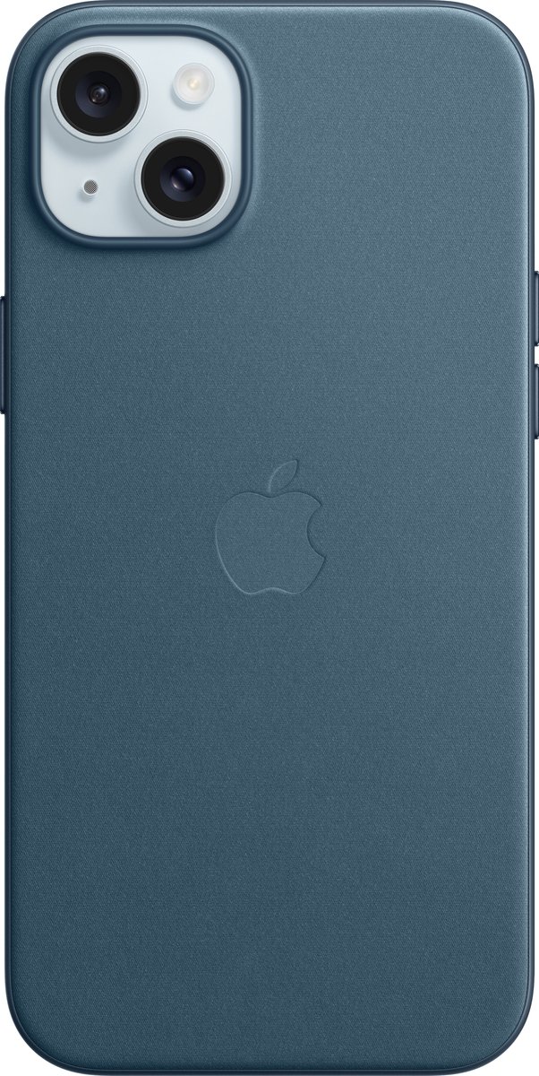 Apple FineWoven Case with MagSafe geschikt voor iPhone 15 Plus - Pacific Blue