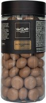 Van Delft - Karamel Zeezout Kruidnoten (60%) - 250gr - 25% meer chocolade - luxe pot - Sinterklaas geschenk - Pepernoten cadeau