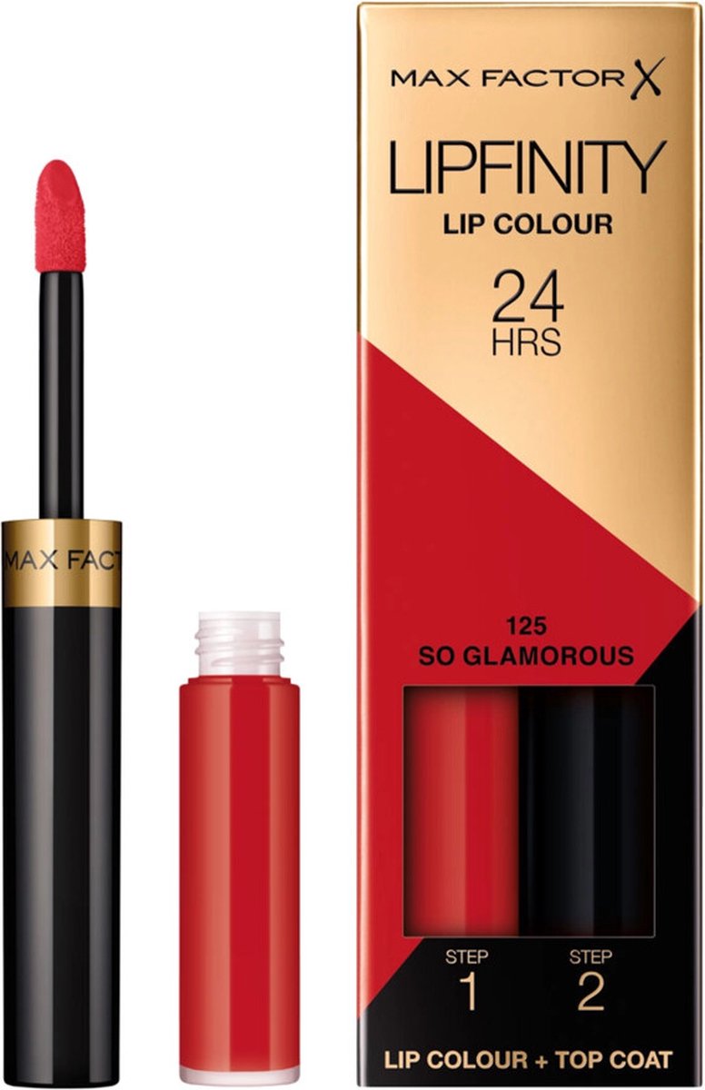Max Factor Lipfinity Lip Colour Lippenstift - 125 So Glamorous
