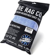 The Rag Company - Eagle Edgeless 40 x 40 Detailing Towel - 4 pack Blue