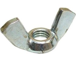 Vleugelmoeren m3. Verzinkt. 15 stuks. Din-315. Deltafix.