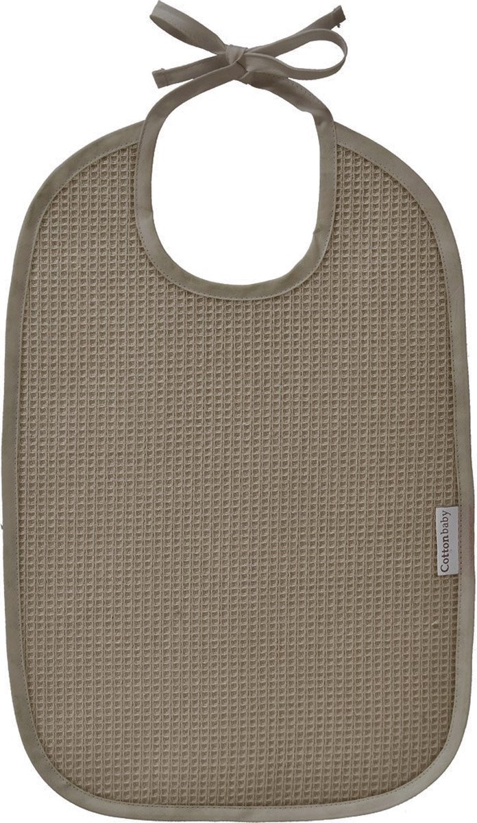 Goedkoopste Cottonbaby Slab - wafel badstof - bruin