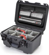 Nanuk 918 Case w/lid org. - w/divider - Graphite - Pro Photo Kit case