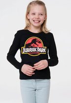 Logoshirt Langarmshirt Jurassic Park Logo
