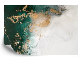 Fotobehang Marble Ink Abstract Art From Exquisite Original Painting For Abstract Background . Painting Was Painted Pattern Of Ombre Alcohol Ink .