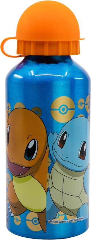 Stor ECOZEN Hydro Wasserflasche Für Kinder 430 Ml – Pokemon Distorsion, BPA-frei, Aus Tritan, Mit Tropffreiem Verschluss