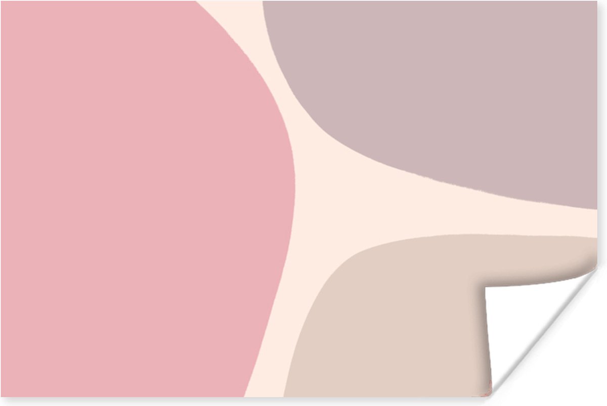 Poster Design - Pastel - Minimalisme - 90x60 cm