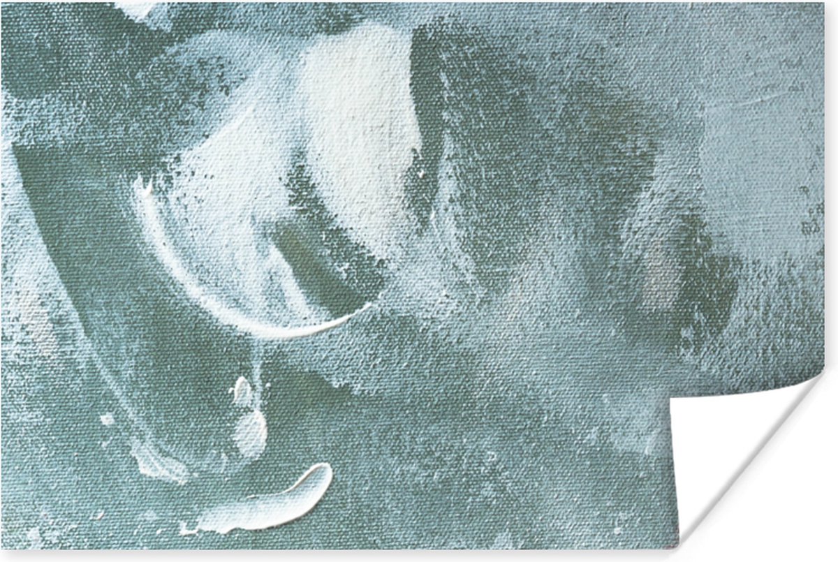 Poster Acrylverf - Abstract - Design - 90x60 cm
