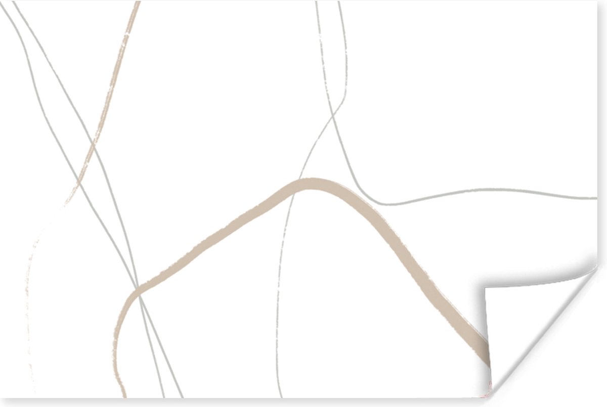 Poster Abstract - Minimalisme - Line art - 90x60 cm