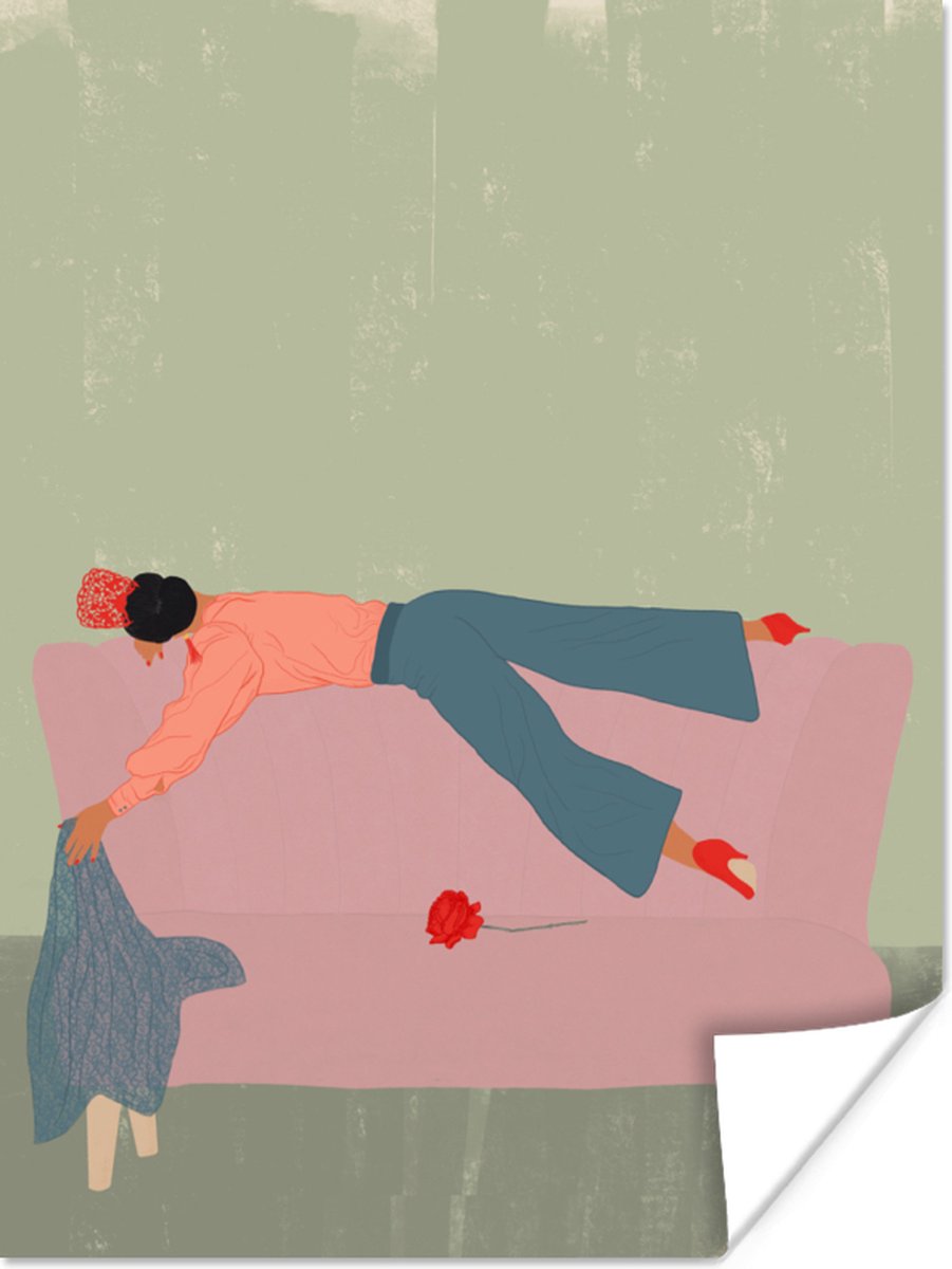 Poster Vintage - Vrouwen - Design - 90x120 cm