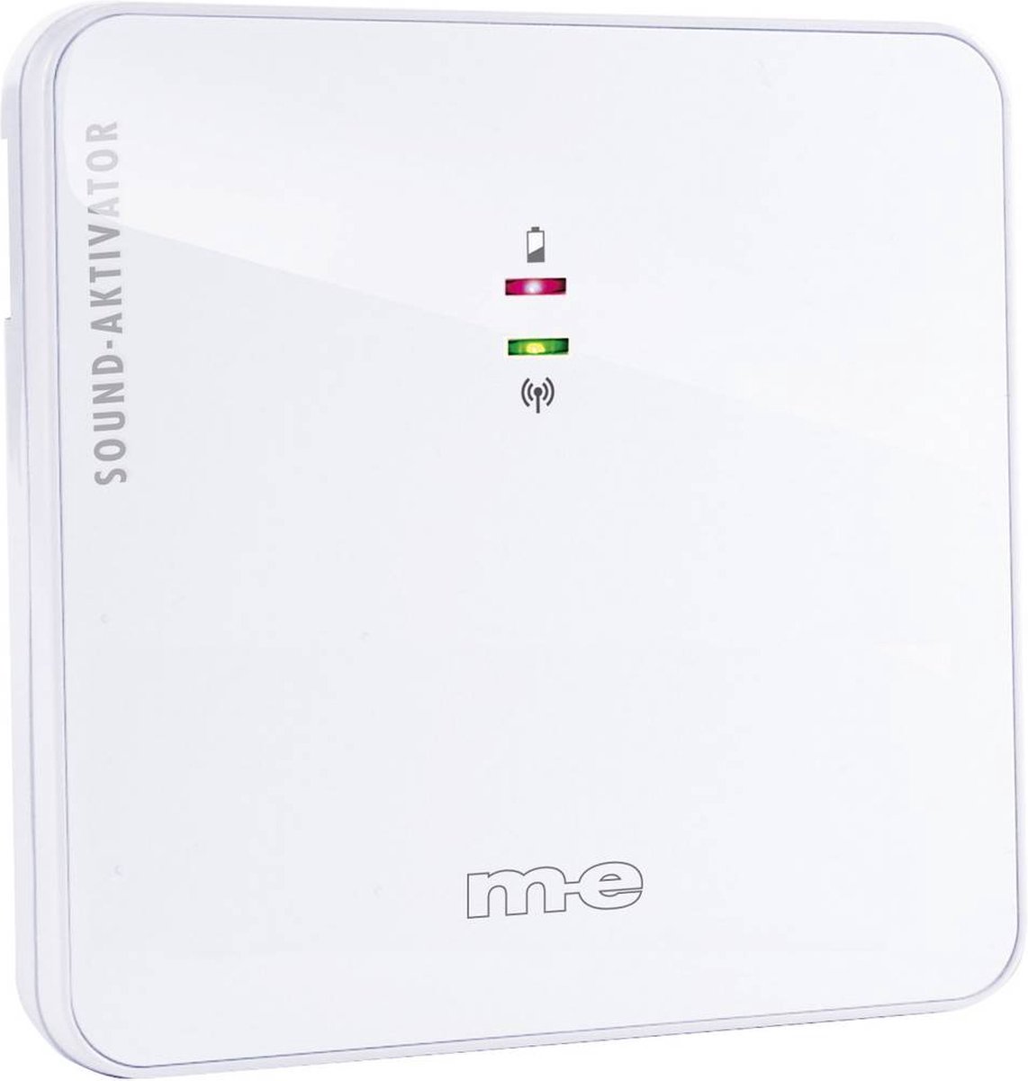 m-e modern-electronics 41021 Zender voor Draadloze deurbel Reageert op deurbel