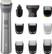 Philips All-in-One Series 5000 - MG5930/15 - Set tondeuse 11 en 1 pour barbe et Cheveux - Gris clair