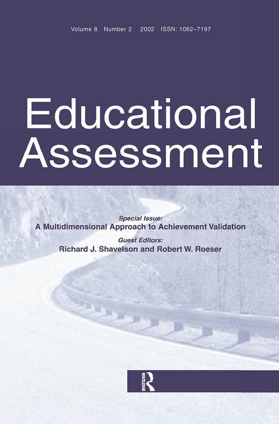 A Multidimensional Approach to Achievement Validation - cover
