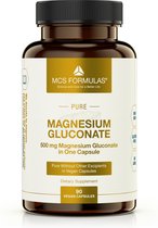 Magnesium Gluconate - 500mg capsules - Magnesiumgluconaat