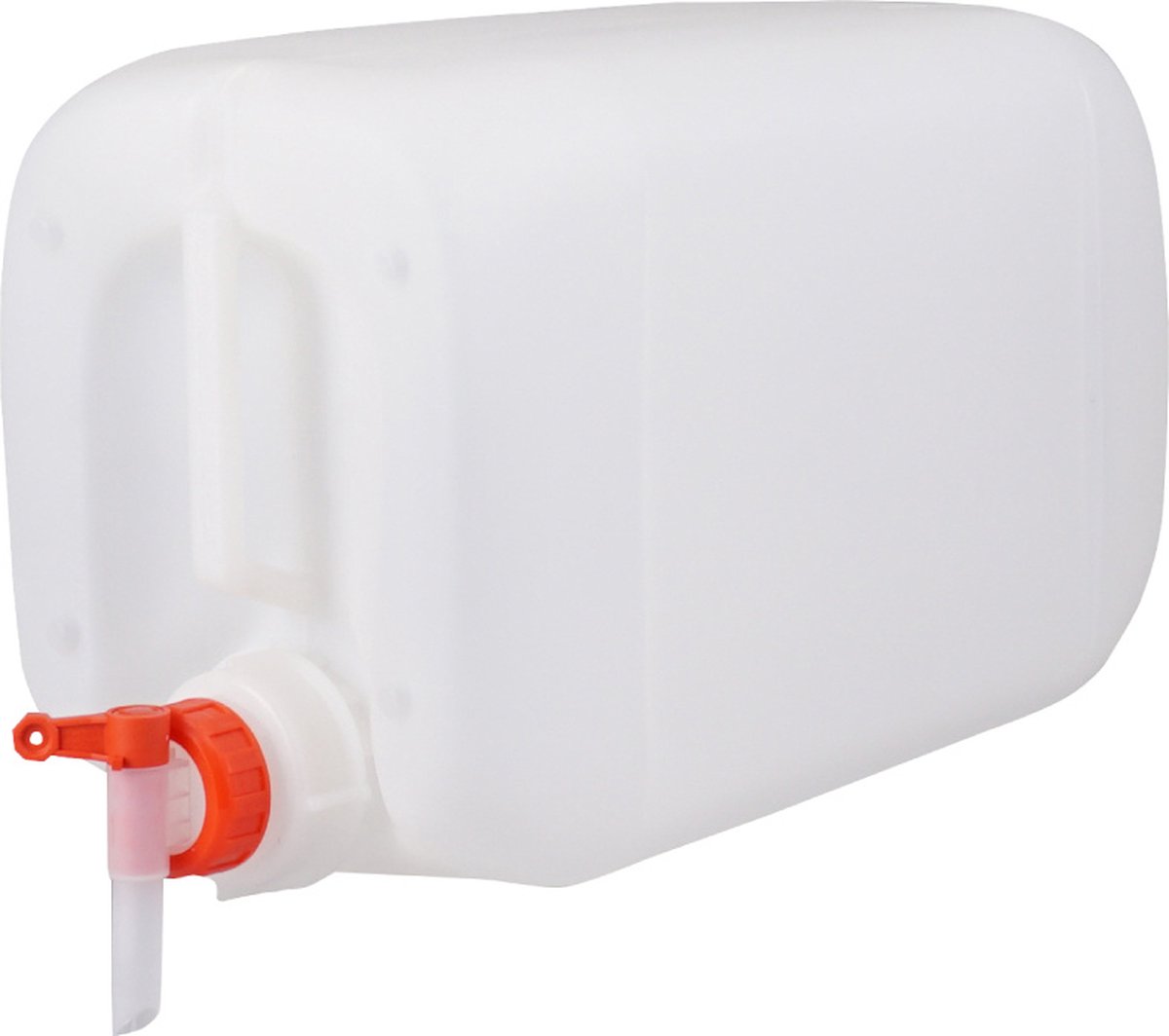 Jerrycan met kraan 12L - voor water en gevaarlijke vloeistoffen - naturel