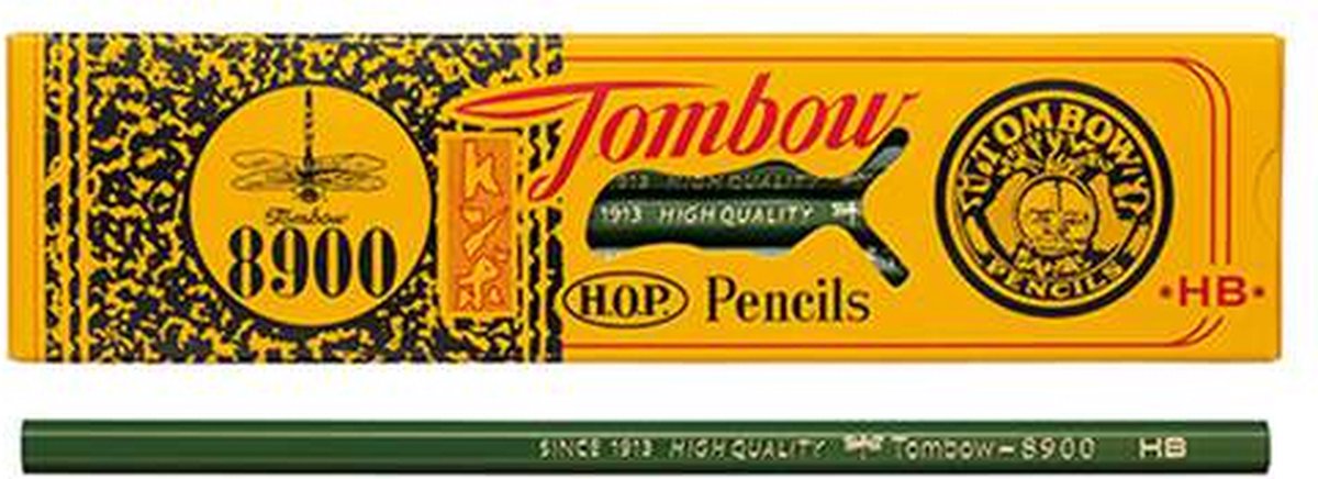 Tombow 8900 Potlood HB Set 12 stuks