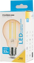 Modee Lighting - OP=OP LED Filament lamp - E27 A60 4W - 1800K zeer warm wit licht