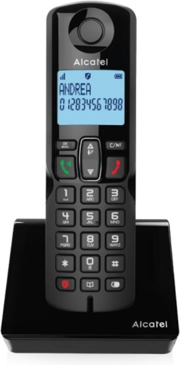 Alcatel - alcatel - téléphone sans fil duo dect gris avec