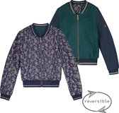 Meisjes jasje reversibel - Donka - Navy blauw