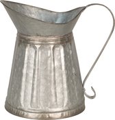 Clayre & Eef Carafe décoration 29 cm Gris Métal Carafe d'eau