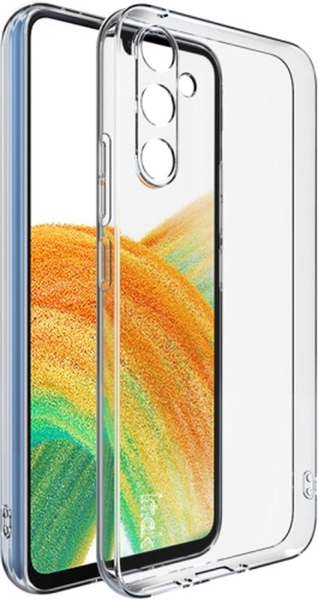 Hoesje Geschikt voor Samsung Galaxy A34 silicone back cover/Transparant hoesje