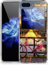 Hoesje maken Geschikt voor Samsung Galaxy Z Flip 5 Telefoonhoesje Amsterdamse Grachten