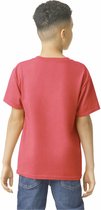 T-shirt Kind 12/14 years (XL) Gildan Ronde hals Korte mouw Heliconia (x72) 100% Katoen