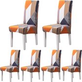 Stoelhoezen, set van 4/6, stretch stoelhoezen, universele moderne elastische hoezen voor stoelen, voor eetkamer, feest, hotel, restaurantstoelen, decoratie