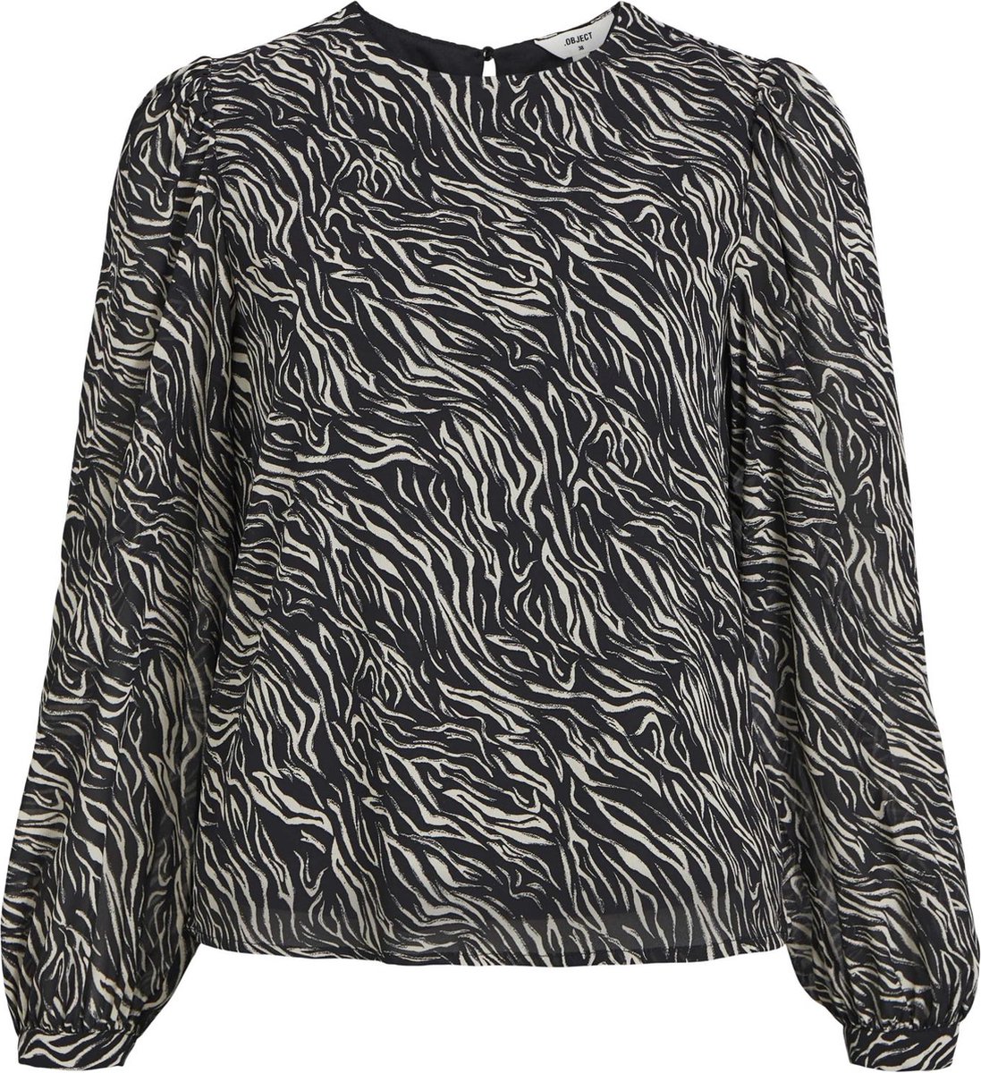 OBJECT OBJMILA L/S TOP NOOS Dames Top - Maat 36