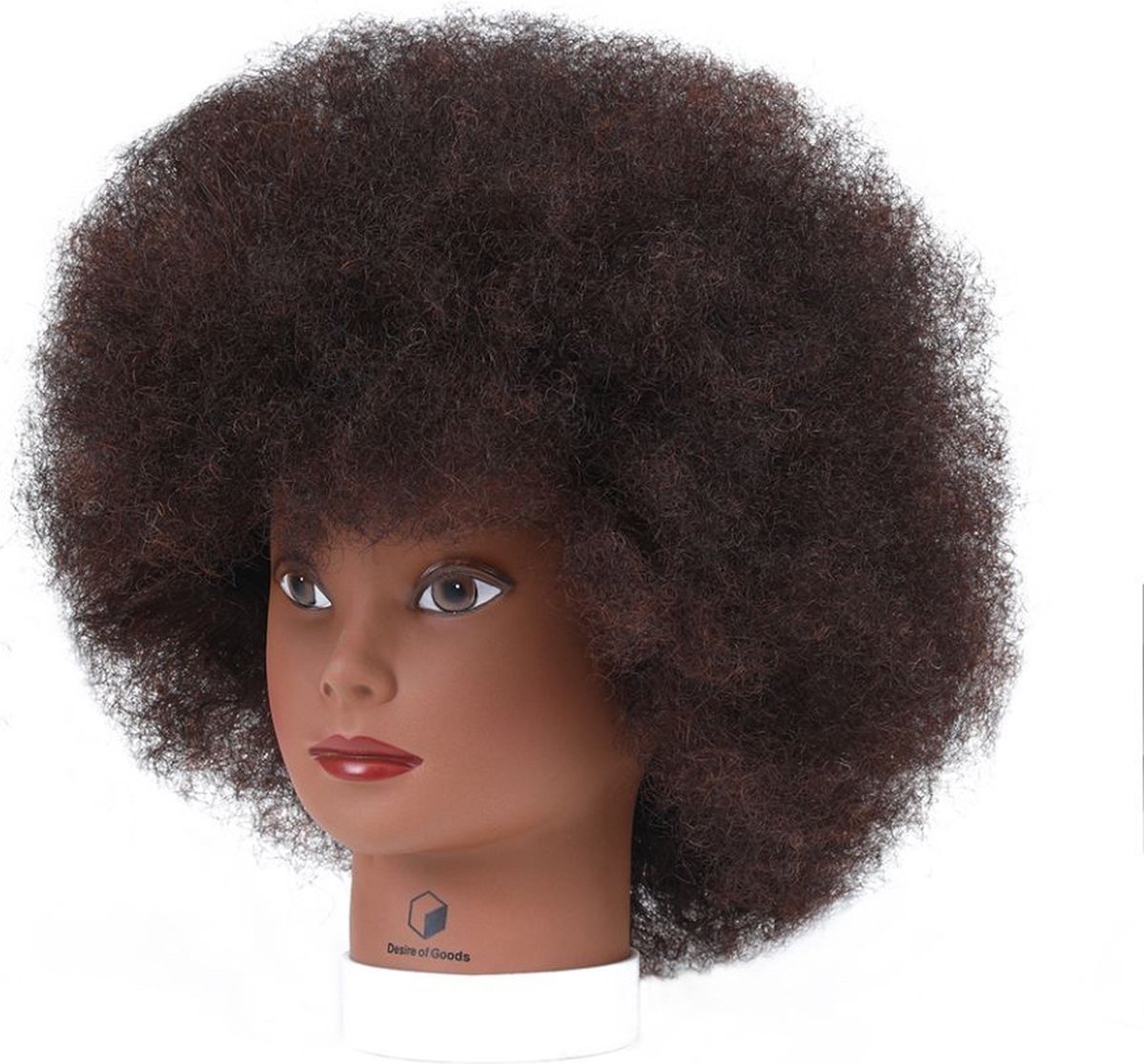 Tête à coiffer Afro avec 15 Accessoires
