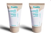 Frankly Snel Intrekkende Hydraterende Gel 2x 50 ml - Microplastic vrij en 99% natuurlijk