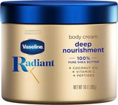Vaseline Radiant X Deep Nourishment Body Cream 100% pure sheaboter - kokosolie - vitamine C