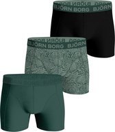 Björn Borg Cotton Stretch boxers - heren boxers normale lengte (3-pack) - multicolor - Maat: XXL