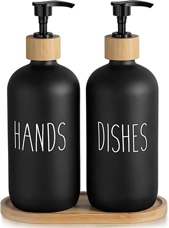 Afwasborstel Met Zeepdispenser Spoelbak-organizer Met Geïntegreerde Zeepdispenser, Antislip Zeepdispenser Set