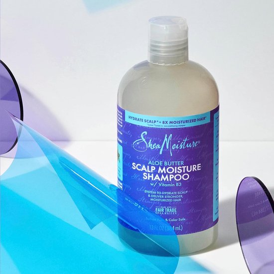 SheaMoisture Scalp Moisture Shampoo Aloëboter en vitamine B3