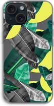 Case Company® - Hoesje geschikt voor iPhone 15 hoesje - Fantasie jungle - Soft Cover Telefoonhoesje - Bescherming aan alle Kanten en Schermrand