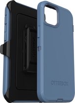 Geschikt voor OtterBox Apple iPhone 15 Plus Defender Back Cover Hoesje - Blauw