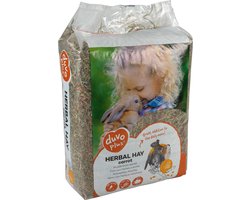 Duvoplus - Knaagdierenvoer - Knaagdier - Kruidenhooi Wortel 1kg - 1st