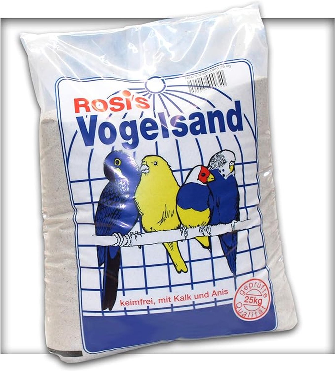 Rosis Vogelsand weiss | 25kg