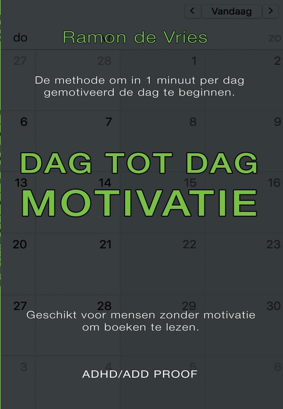 Dag tot Dag Motivatie - cover