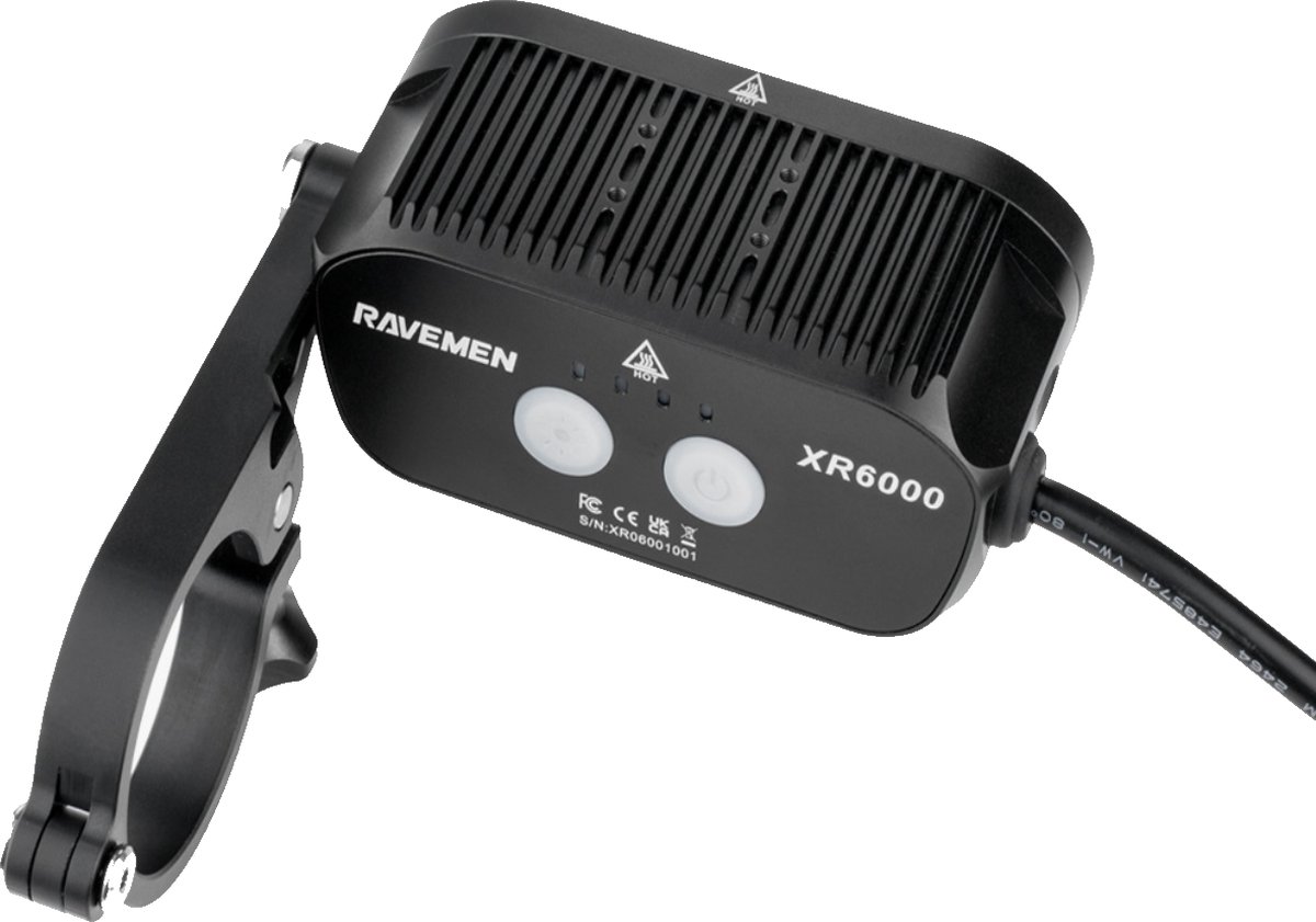 RAVEMEN TR500 Feu Arrière de Vélo, 500 lumens pour la Conduite Nocturne