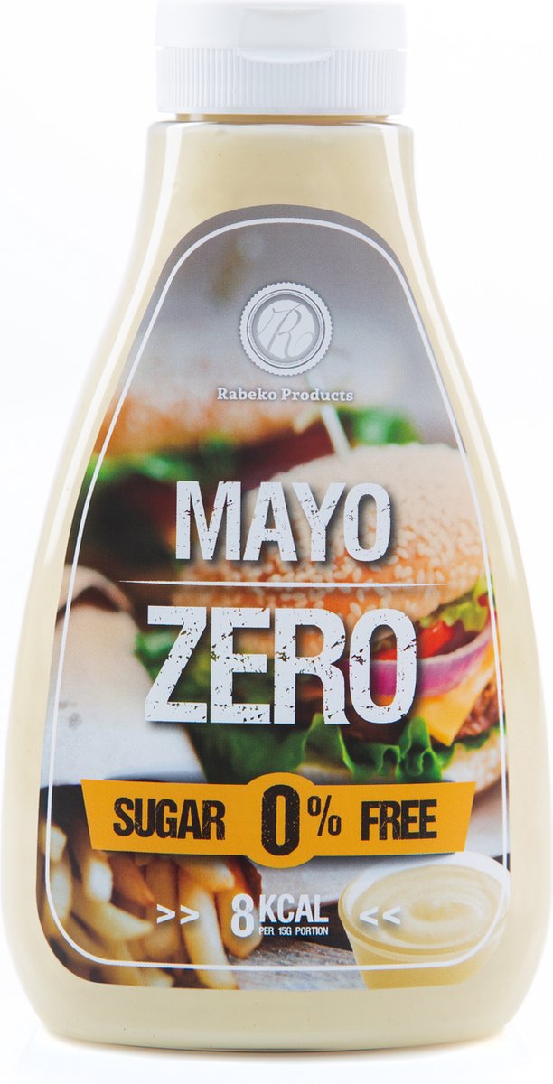 Rabeko Zero Sauce — Mayo, 1 x 425 ml zonder suiker en vetarm — gezonde