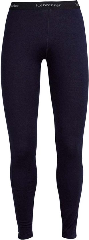 Icebreaker 260 Tech Leggings Dames Thermobroek Midnight Navy S