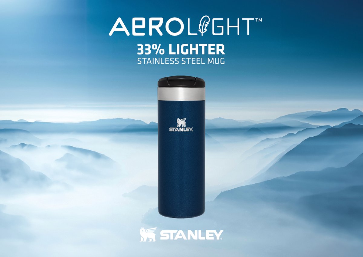 STANLEY Aerolight Transit Mug Royal Blue 350ml