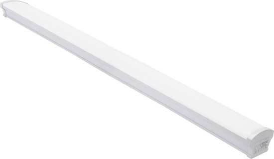 Luminaire Fluorescent LED - Faisceau LED - Prin - 40W - Etanche IP65 - Transparent/ Wit Froid 6400K - 120cm