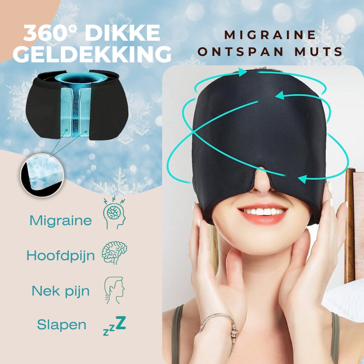 Masque anti-migraine – ALIA